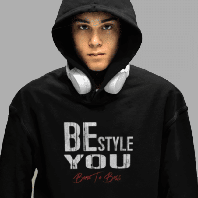 Born To Boss fashion designer hoodie for teenagers