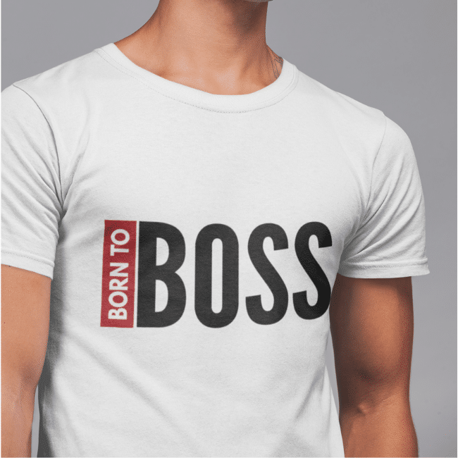 Born To Boss fashion designer Tees for men